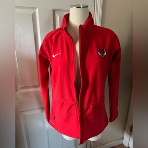 Nike thermafit jacket with hoodie